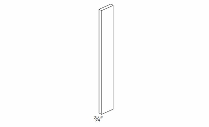 Milano Fossil Grey (Gloss) F330: Filler: Assembled Kitchen Cabinets