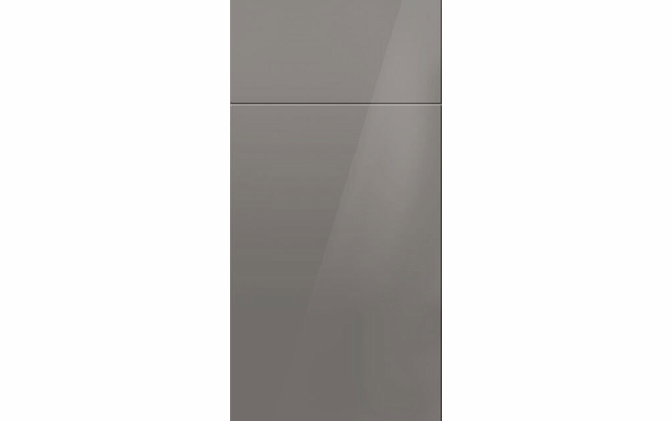 Milano Fossil Grey (Gloss) SD: Sample Door: Assembled Kitchen Cabinets