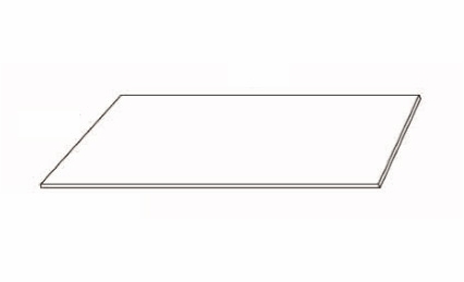 Milano Polar White (Gloss) PLY4X8: Plywood Panel: Assembled Kitchen Cabinets