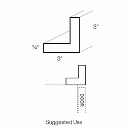 Milano Sand (Matte) CCM: Contemporary Crown Molding: Assembled Kitchen Cabinets