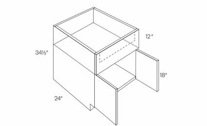 Milano Sand (Matte) SB36-FS: Farm Sink Base Cabinet: Assembled Kitchen Cabinets