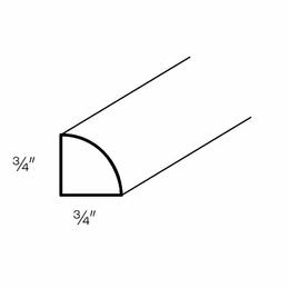 Milano Sand (Matte) SHM: Shoe Molding: Assembled Kitchen Cabinets