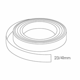 Milano Seaside EDGEBAND: Edge Banding: Assembled Kitchen Cabinets