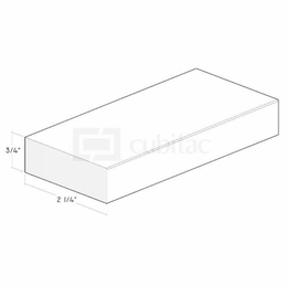 Montclair Cashmere TMR1A: 3/4" Trim Molding With 1/16" Radius : Assembled Kitchen Cabinets