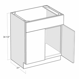 Montclair Cashmere V3621: 36" Vanity Sink Base Cabinet: Assembled Kitchen Cabinets