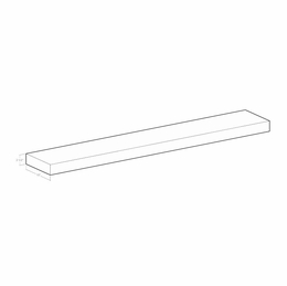 Montclair Lace FSH-48: Floating Shelf: Assembled Kitchen Cabinets