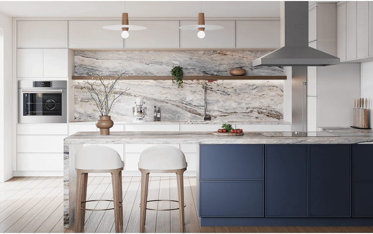 Montclair Lace Kitchen Cabinets