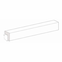 Montclair Lace OME1A: 3/8" Outside Corner Molding With Eased Edge: Assembled Kitchen Cabinets