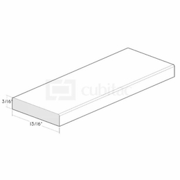 Montclair Lace SME1B: Scribe Molding With Eased Edge: Assembled Kitchen Cabinets