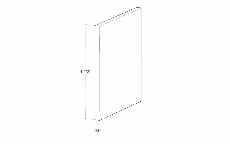 Montclair Lace TKS: Toe Kick: Assembled Kitchen Cabinets