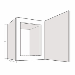 Montclair Lace W2115: 15" High Wall Cabinet: Assembled Kitchen Cabinets