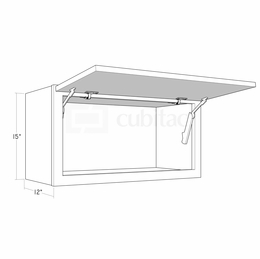 Montclair Lace W3015HD: 15" Horizontal Cabinet: Assembled Kitchen Cabinets