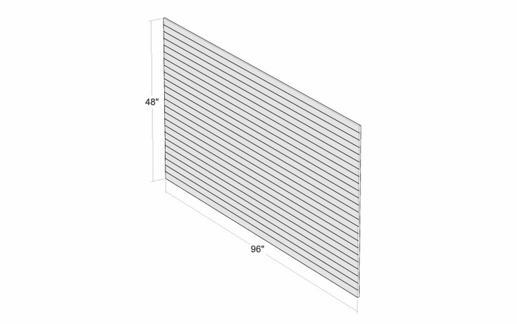 Montclair Sapphire PLYB4X8: Beaded Plywood Panel: Assembled Kitchen Cabinets