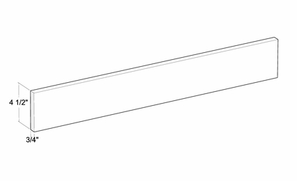 Montclair Sapphire VAL-60: Straight Valance: Assembled Kitchen Cabinets