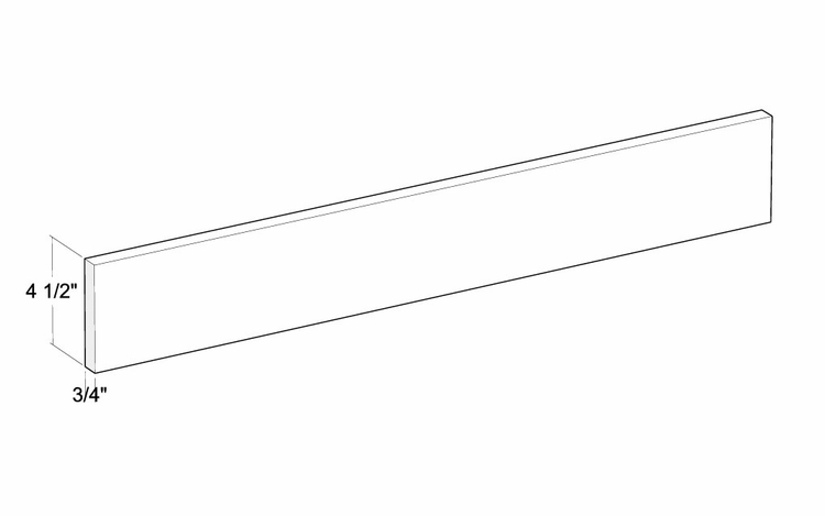 Montclair Sapphire VAL-60: Straight Valance: Assembled Kitchen Cabinets