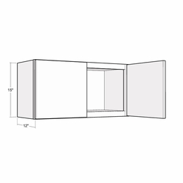 Montclair Sapphire W3315: 15" High Wall Cabinet: Assembled Kitchen Cabinets