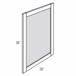 MR3036: Vanity Mirror: Dover  Vanity Cabinet