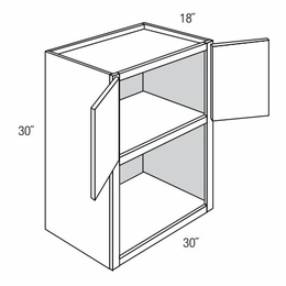 MW3030: Wall Microwave Cabinet: Dover Norwich RTA Kitchen Cabinet
