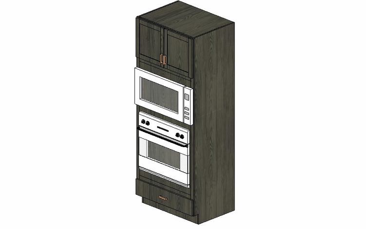 OC3384U-OVEN CABINET Cabinet:Urbandale Kitchen Cabinet