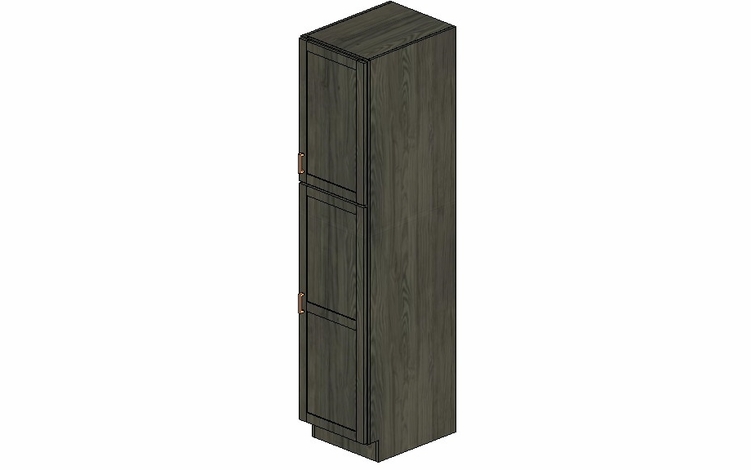 PC1884-Pantry Cabinet:Urbandale Kitchen Cabinet