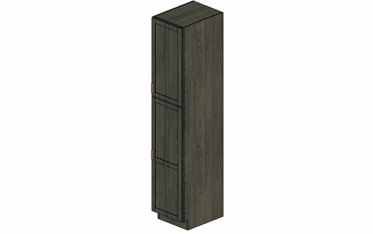 PC1893-Pantry Cabinet:Urbandale Kitchen Cabinet