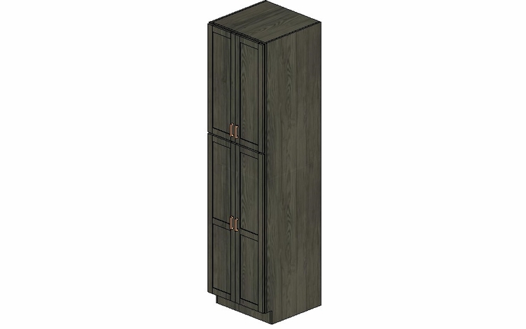 PC2493-Pantry Cabinet:Urbandale Kitchen Cabinet