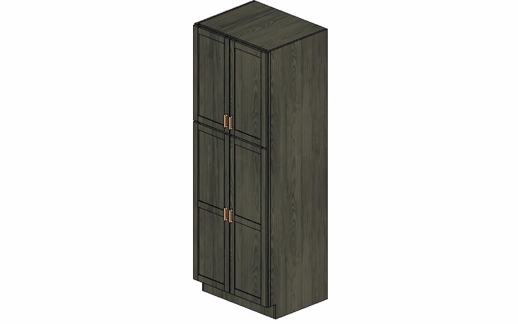 PC3084-Pantry Cabinet:Urbandale Kitchen Cabinet