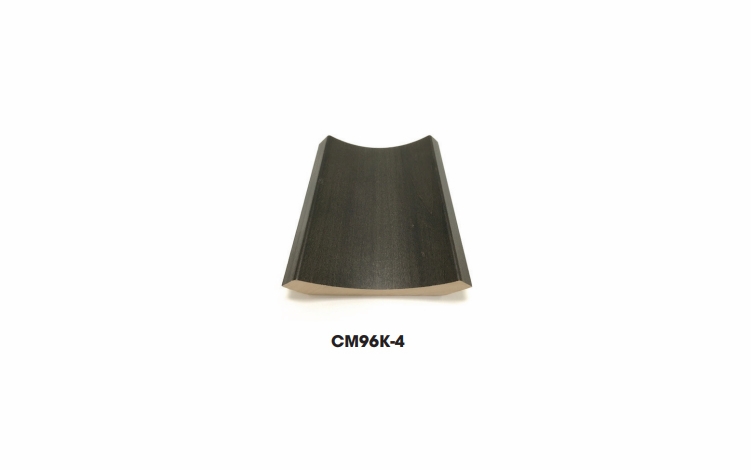 Petit Oak CM96K-4: Coved Crown Molding: RTA Kitchen Cabinet