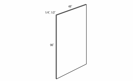 PHLF: Plywood Panel: Essex RTA Kitchen Cabinet