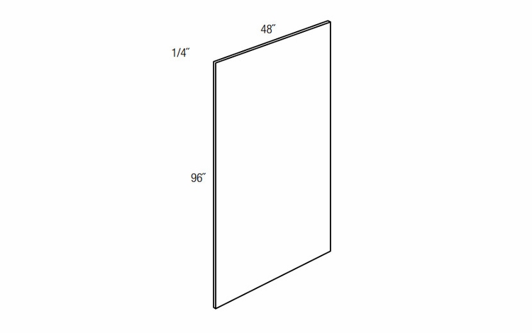 PQTR: Plywood Panel: Dover Castle RTA Kitchen Cabinet