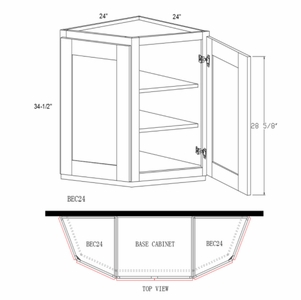 Base End Cabinets schemantics image