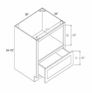 Base Microwave Cabinets schemantics image