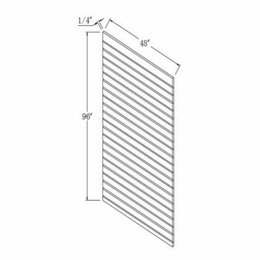 Profile Caviar BPN4896 1/4: Bead Board Panel: RTA Kitchen Cabinets
