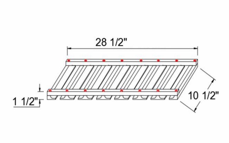 Profile Glacier SGH30: Stem Glass Holder: RTA Kitchen Cabinets