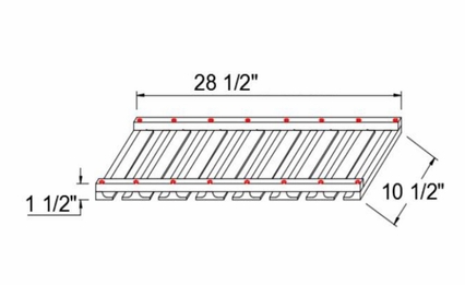 Profile Glacier SGH30: Stem Glass Holder: RTA Kitchen Cabinets