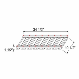 Profile Glacier SGH36: Stem Glass Holder: RTA Kitchen Cabinets