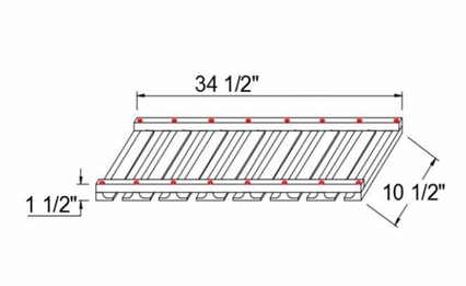 Profile Glacier SGH36: Stem Glass Holder: RTA Kitchen Cabinets