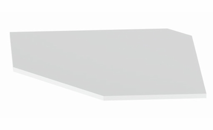 Providence PAWCLIGHT: Pure White Panel: Assembled Kitchen Cabinets