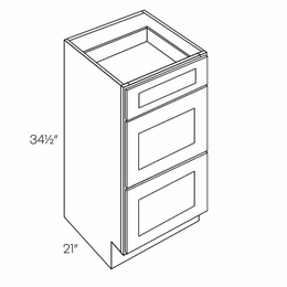Richmond Stone VDB12: Vanity Drawer Base Cabinet: Assembled Kitchen Cabinets
