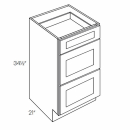 Richmond Stone VDB15: Vanity Drawer Base Cabinet: Assembled Kitchen Cabinets