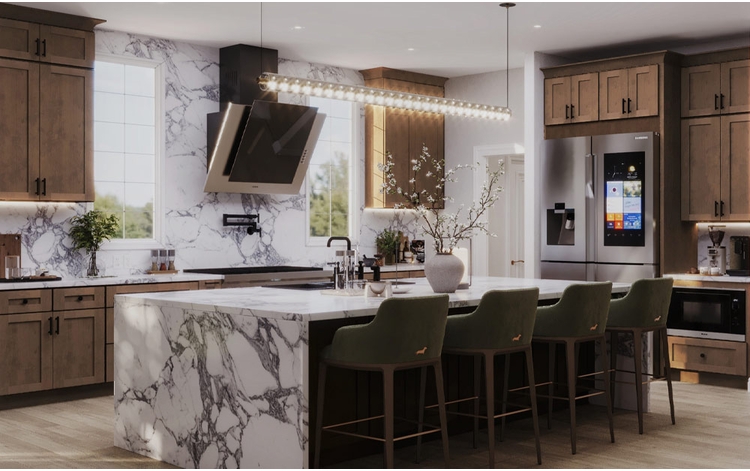 Rustic Wood Kitchen Cabinets