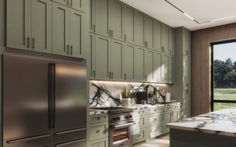 Sage Breeze Kitchen Cabinets