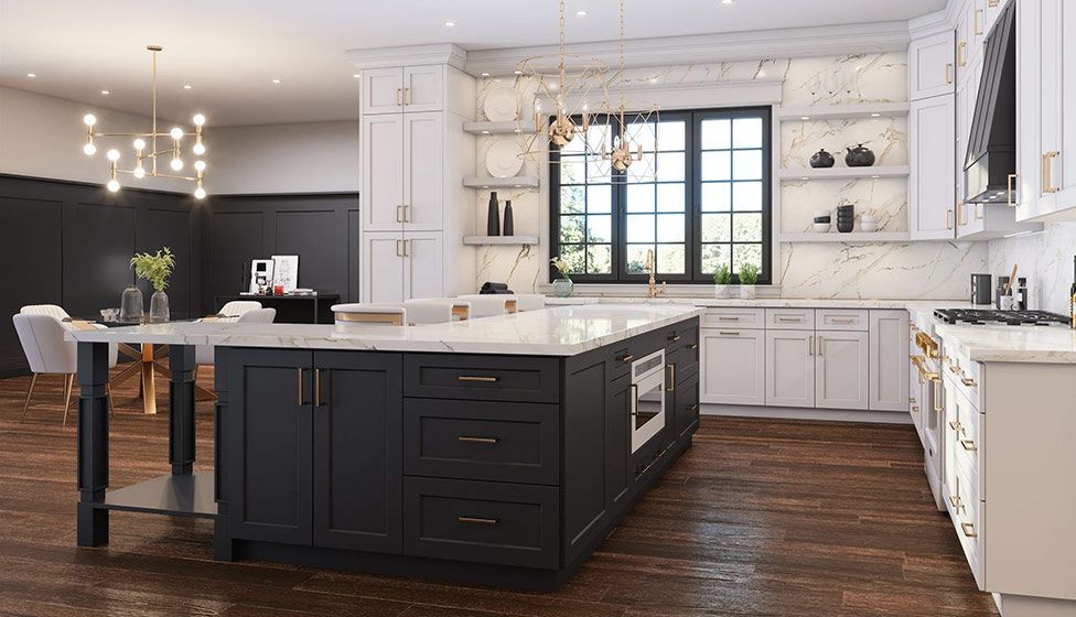 Shaker Black Kitchen