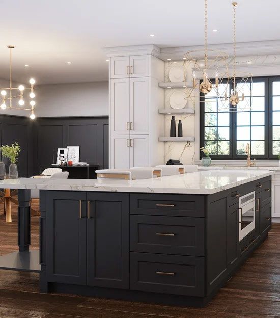 Shaker Black Kitchen