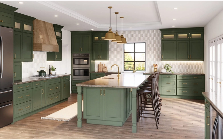 Shaker Ivy Kitchen Cabinets