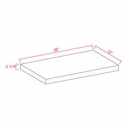 Slim Iron Black FS36: Floating Shelf: Assembled Kitchen Cabinets