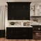 Slim Iron Black Kitchen Cabinets