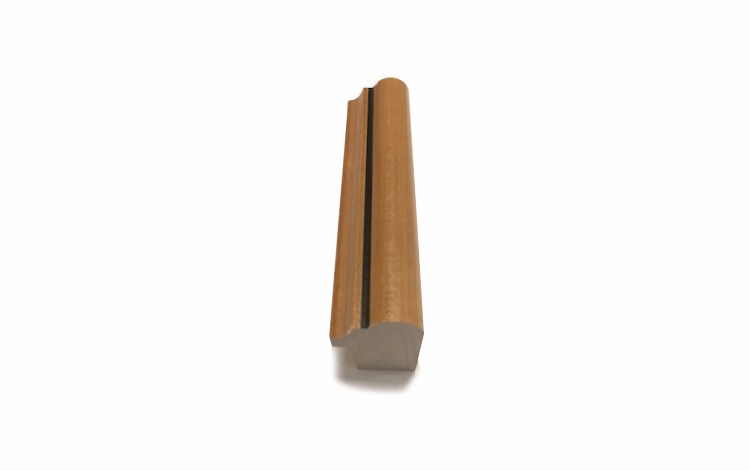 Slim Iron Black LRM: Light Rail Molding: Assembled Kitchen Cabinets