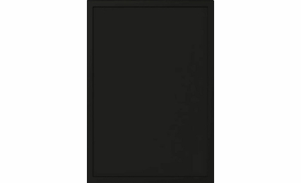 Slim Iron Black Sample Door