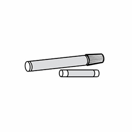 Slim White Oak TUK: Touch Up Kit: Assembled Kitchen Cabinets